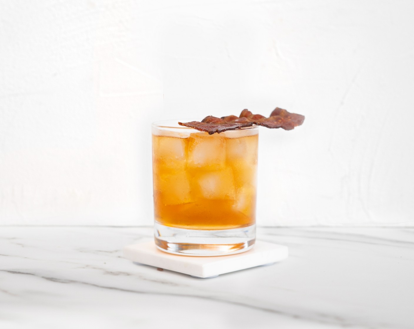 Bacon Fat Washed Old Fashioned Recipe | MixLab