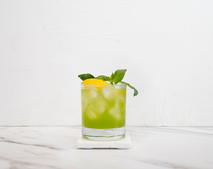 Basil Smash  Recipe | MixLab