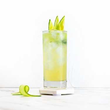 Cucumber Lemon Fizz Recipe | MixLab