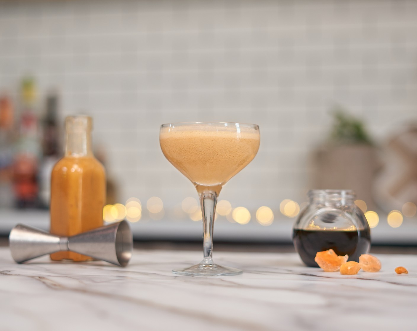 Midnight Okinawa Martini Recipe | MixLab