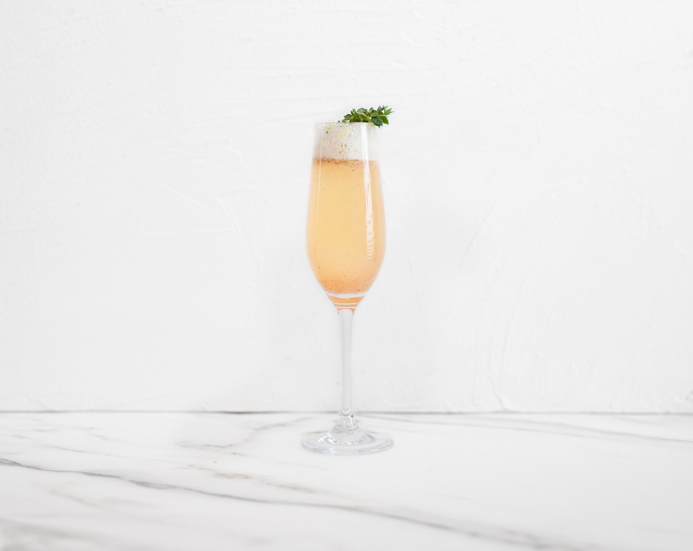 Thyme Bellini Recipe | MixLab