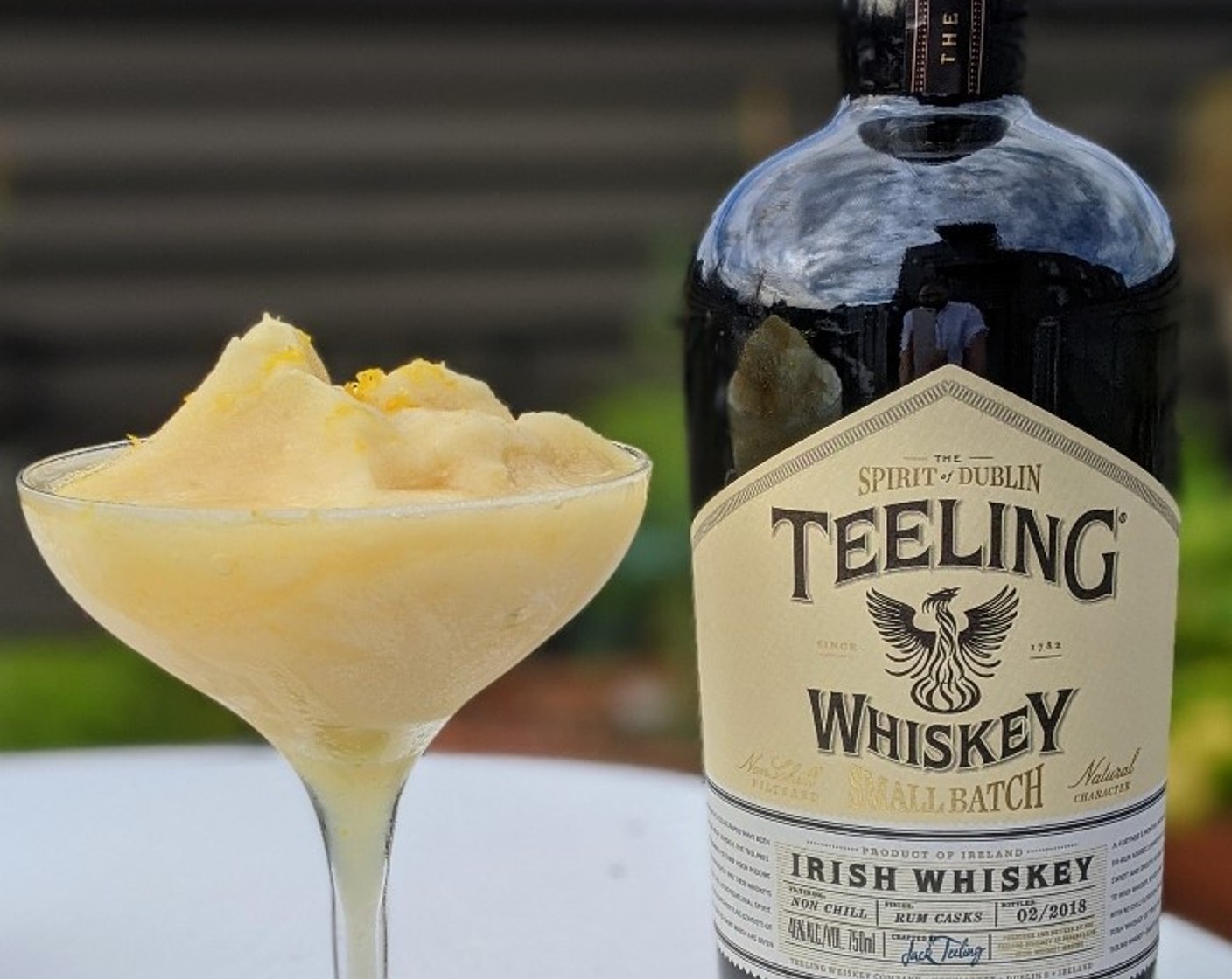 Whiskey Ginger Frappé Recipe | MixLab
